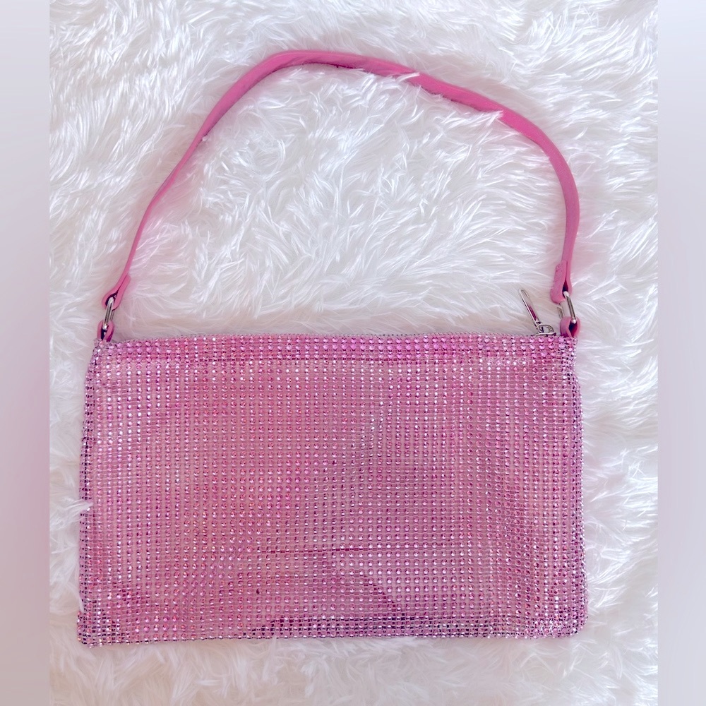 Wild Fable Pink Shoulder Bag with Metallic Finish - Picture 5 of 5